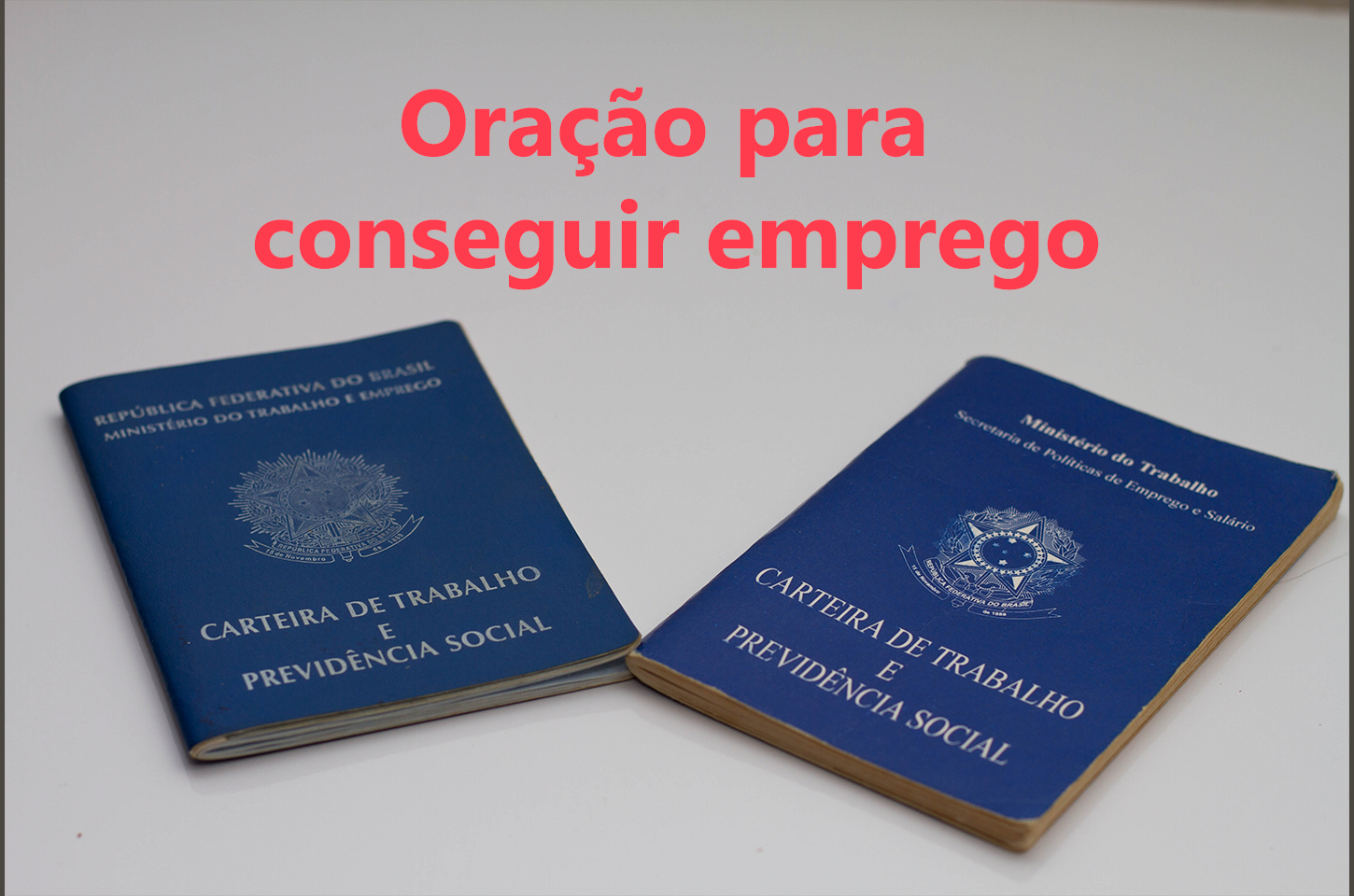 Oração para conseguir emprego